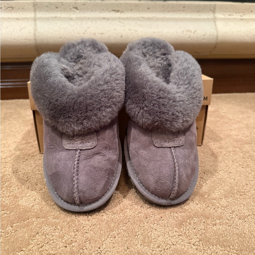 UGG Gray Shearling Footwear